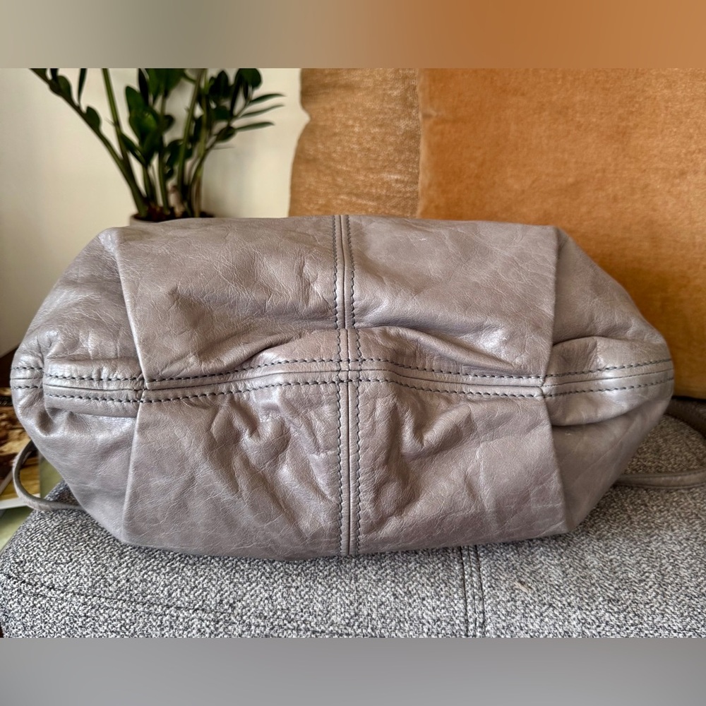 Miu Miu Frame Vitello Lux Leather Bag in Astro Gray Color - Picture 7 of 15